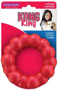 Kong Ring Rood 11x11x3 Cm - Medium/Large 9 Kong Ring Rood 11x11x3 Cm - Medium/Large -Huisdierbenodigdheden 772x1200