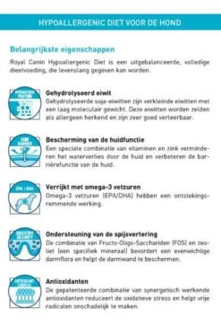 Royal Canin Hypoallergenic - Hondenvoer - 14 Kg 21 Royal Canin Hypoallergenic - Hondenvoer - 14 Kg -Huisdierbenodigdheden 816x1200
