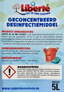 Geurverwijderaar - Liberté All In One Cleaner - Desinfectie - Dieren - Huis - Auto - Kantoor - Schoonmaakmiddel - 5L - Fresh Citrus 7 Geurverwijderaar - Liberté All In One Cleaner - Desinfectie - Dieren - Huis - Auto - Kantoor - Schoonmaakmiddel - 5L - Fresh Citrus -Huisdierbenodigdheden 840x1200
