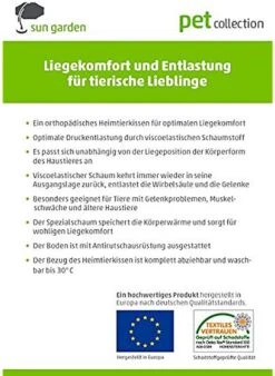 Sun Garden Buddy Orthopedisch Hondenkussen 120x72x10cm Antraciet 15 Sun Garden Buddy Orthopedisch Hondenkussen 120x72x10cm Antraciet -Huisdierbenodigdheden 877x1200