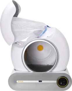 Merkloos Petlux® Zelfreinigende Automatische Kattenbak Met App En LED-Touch -Huisdierbenodigdheden 950x1200