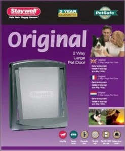 Staywell 777 Hondenluik - Large - Zilver/Tranparant 31 Staywell 777 Hondenluik - Large - Zilver/Tranparant -Huisdierbenodigdheden 991x1200